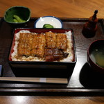 あめや - 特上鰻重（大盛）