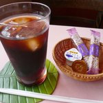 ぽっぽや - アイスコーヒー　（＋200円でドリンク）