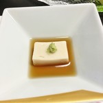 飛鳥荘 - 胡麻豆腐。