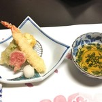 飛鳥荘 - 揚げ物。