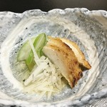 飛鳥荘 - 酢の物。