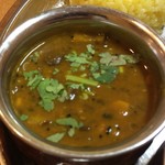 やっぱりインディア - 二種豆と茄子