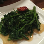 らんぷ亭 - 空芯菜いため