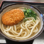 根っこ - コロッケとうどん