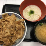 吉野家 - そして豚トロロ丼