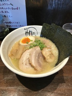 麺屋 帆のる - Ｈ29.8　鶏白湯