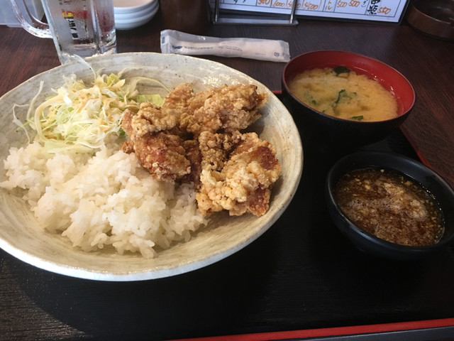 訪問2回目 土日も唐揚げ食べ放題ランチを始めたらしい By 立川太郎 餃子のさんくみ 立川北 餃子 食べログ