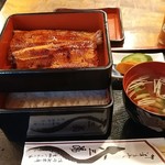三陽寿司 - 料理写真:うな重（2,000円）2段構成