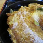 手打そば 勘助 - かつ丼セットのミニ玉子かつ丼