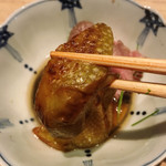 日本料理 晴山 - 賀茂茄子