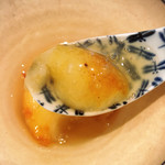 日本料理 晴山 - じゃがいも饅頭