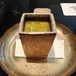 日本料理 晴山 - マスカルポーネのプリン