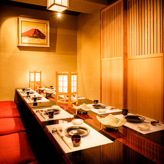 【完全個室席】各種個室席ご用意しております