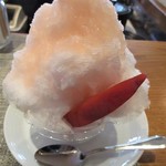 銀座NAGANO - かき氷（モモ）