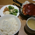 Toukyou Obun Akasaka - まるみ豚ステーキ 