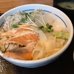 寿司 魚がし日本一 - 三色丼