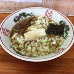 こうじ - ラーメン600円 ネギ多め