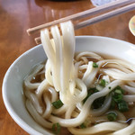 野口うどん - 不揃いな太さも味覚の変化になるのだ