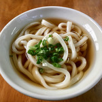 野口うどん - かけうどん170円