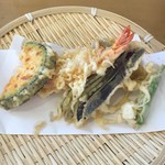 花月庵 - 天ぷらはイマイチ。