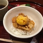 旬彩天 つちや - かき揚げ丼