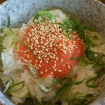 二十四代目哲麺 - めんたい丼