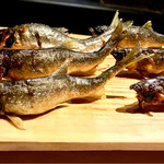 富小路 やま岸 - 八寸の鮎