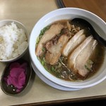 新立麺館 - デリシャス並&ライス小