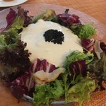 スクレ･サレ - サーモンと帆立のタルタル２２００円