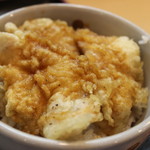 手打ちうどん寺屋  - かしわ天丼