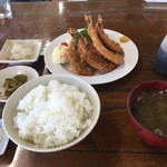 いさりび食堂 - いわしフライ定食