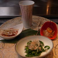 佐賀牛 季楽 銀座  - 前菜です（器はすべて有田焼）