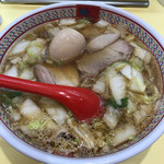 どうとんぼり神座 - 煮玉子ラーメン