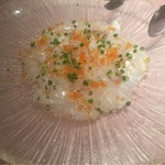洋食ビストロ ドンピエールハート - 鮮魚のカルパッチョ 1250円 