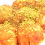 たこ焼 なにわ屋 - 料理写真:激辛たこ焼 8ｺ マヨ付 550円