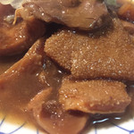 岸田屋 - 牛煮込みアップ