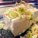 もんじゃ de BAR - さっぱり冷奴！
