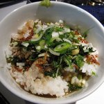 一汁三にぼし 裏不如帰 - にぼ茶飯
