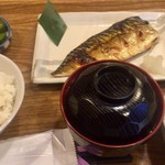 Nomidokoro Genchan - 鯖の一夜干し定食