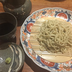 蕎麦 流石 - 細打ちの蕎麦
      一気に啜ってしまいました