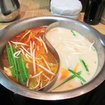 Shabushabudaichinobuta - 野菜鍋状態。