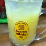 沖縄料理オナガ家 - シークヮーサージュース