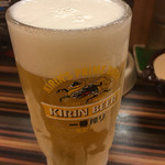 林家 - 生ビール