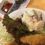 漁火 - ポテサラも美味い❗️