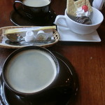Bar GRAND CAFE - ホットコーヒー＆アイスクリームセット