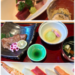 ひさやま寿司 - ステーキコース(ドリンク.デザート付) ３０００円