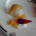 サイアムヘリテイジ東京 - 餅米とココナッツミルクのデザート、マンゴープリン