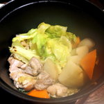gurasudansu - ダッチオーブンの中です、お野菜たっぷりでした
