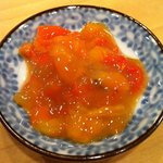 和田上 - ホヤとコノワタ和え（サービスでした）