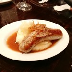 ビスポーク - ソーセージ&マッシュ(1200円)